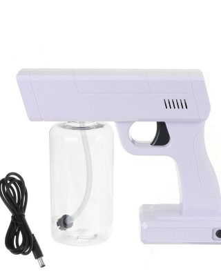 500ML Wireless Atomizing Sprayer Blue Light Nano Steam Widely Used Spray Guns Disinfection Sterilization